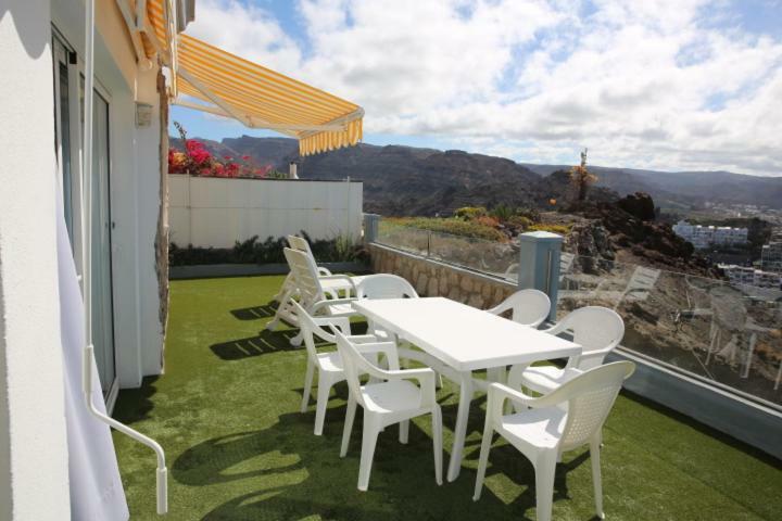 Duplex Playa Del Cura Beautiful Ocean View Apartment Mogan Exterior photo
